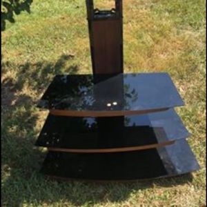 Tv stand with mounting option